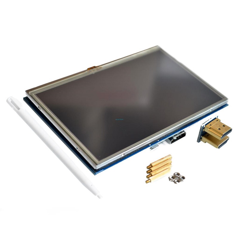 TRU COMPONENTS Module écran tactile 17.8 cm (7 pouces) 800 x 480 Pixel  Convient pour (kits de développement): Raspberry - Conrad Electronic France