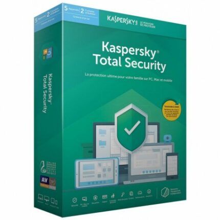 Antivirus Kaspersky Total Security 3 Postes / 1 an + VPN Offert Tunisie