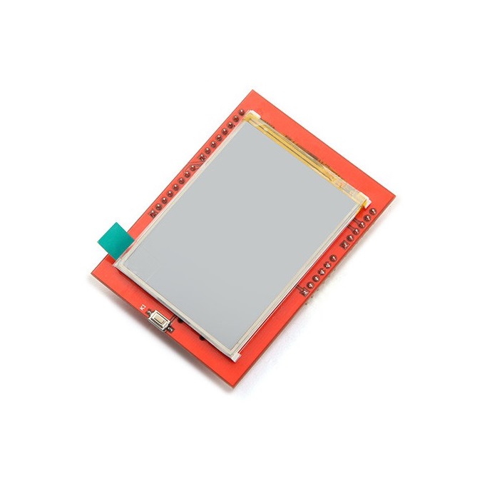 Afficheur Tactile LCD 2.4 inch TFT 240×320 Pixels avec lecteur carte MicroSD 65K Couleurs pour Arduino UNO R3 et MEGA 2560 (256K couleurs) Tunisie