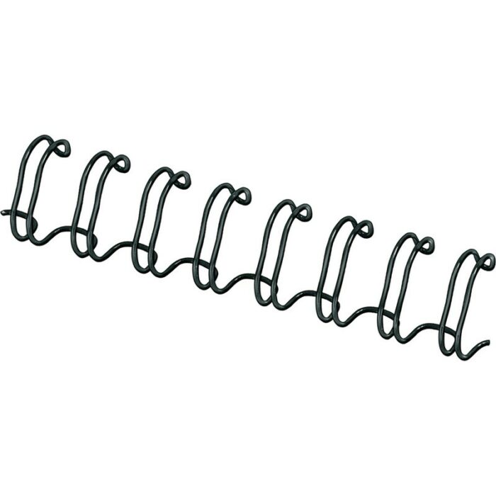 Spirale Métallique 34 boucles 3/8″ wire (10mm) Noir **53265* Tunisie