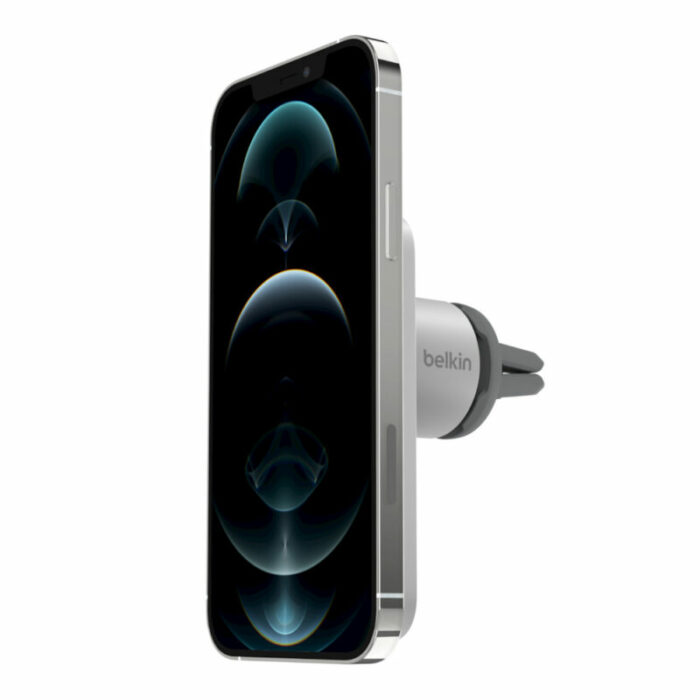 Chargeur Sans Fil Magnétique Portable Car Vent Mount PRO avec MagSafe pour Apple iPhone 12 Gris – WIC002BTGR Tunisie