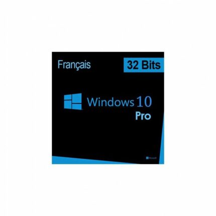 Microsoft Windows 10 Professionnel 32 Bits 1PK DSP OEI DVD Français Tunisie
