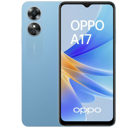Smartphone OPPO A17  4 GO – 64 GO – Bleu Tunisie