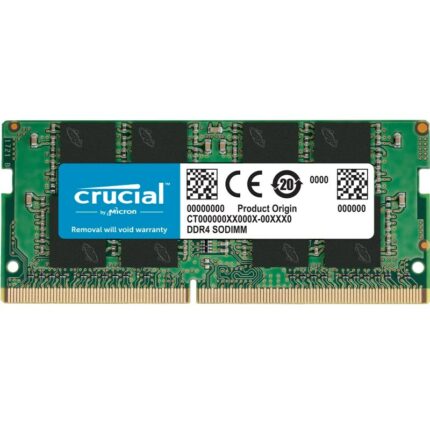 Barrette Mémoire Crucial 8 Go Sodim DDR4 3200Mhz Tunisie