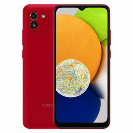Smartphone Samsung Galaxy A03 4 Go -64 Go – Rouge Tunisie
