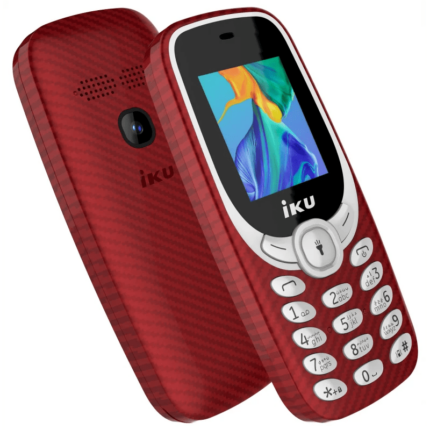 Téléphone Portable IKU V100 – Rouge Tunisie