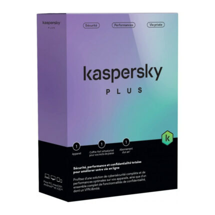 Antivirus Kaspersky Plus 1 Poste – KL10428BAFS-FFPMAG Tunisie