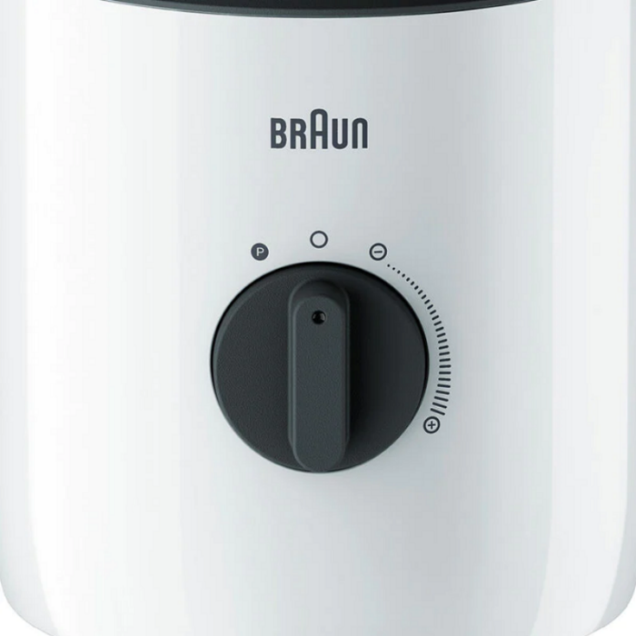 Blender Braun 800 W PowerBlend 3 Cruche Blanc – JB3150WH Tunisie