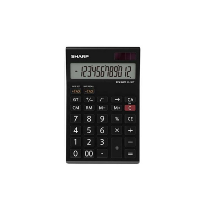 Calculatrice Sharp EL-125T Noir Tunisie