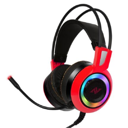 Casque Gamer Abkoncore CH60 Real 7.1 – Rouge Tunisie