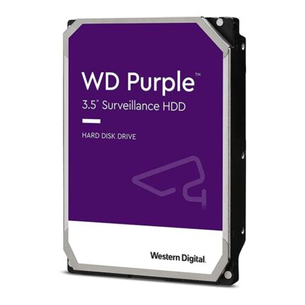 Disque Dur Interne WD 2 TO 3.1/2’’ SATA Purple Pour Caméras de Surveillance Tunisie