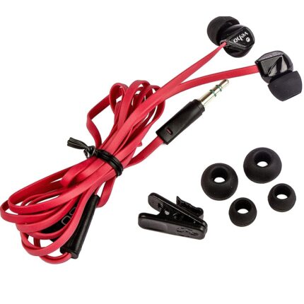 Écouteurs Veho Z-1 In-Ear filaire – Rouge (VEP-003-360Z1-R) Tunisie
