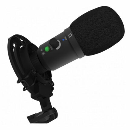 Microphone AQIRYS USB Voyager Cardioïde – Noir Tunisie