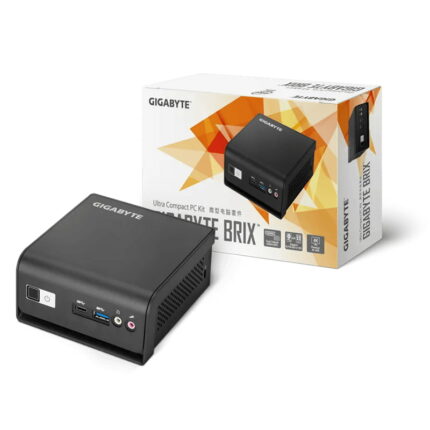 Mini Pc de bureau Gigabyte BBRIX N4500 1 DDR4 SO-DIMM slot/WiFi_BT – Noir – GB-BMC-N4500 Tunisie