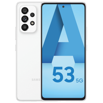 Smartphone Samsung Galaxy A53 5G 8 Go – 128 Go- Blanc Tunisie