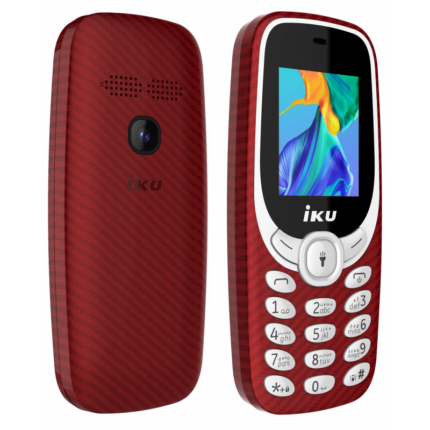 Téléphone Portable IKU V100 – Rouge Tunisie