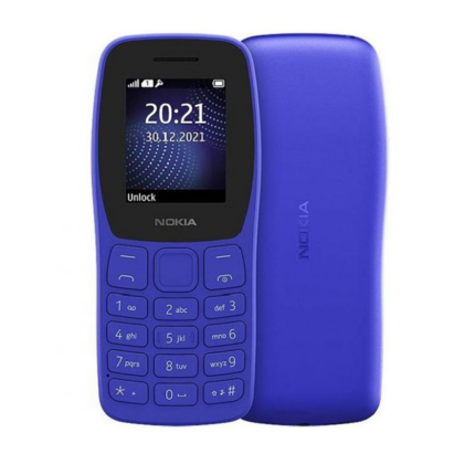 Téléphone Portable NOKIA 105 – Bleu Tunisie