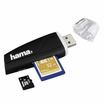 Lecteur De Cartes Hama USB 2.0, SD / microSD Tunisie