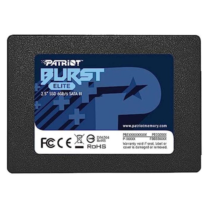 Patriot SSD 480Gb Burst Elite Sata3 – PBE480GS25SSDR Tunisie