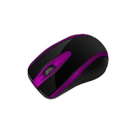 Souris Optique USB MACRO KM-555 – Noir & Violet Tunisie