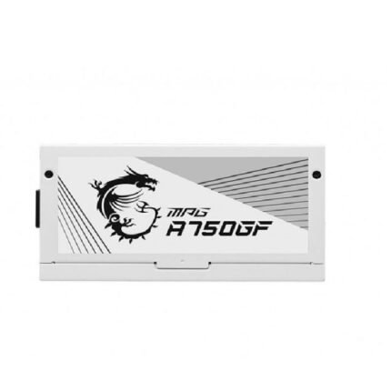 Bloc D’alimentation Gamer Msi MPG A750GF 750W 80Plus Gold – Blanc Tunisie