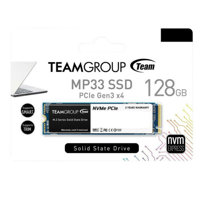 Disque dur interne SSD Team Group M.2 MP33 128Go – TM8FP6128G0C101 Tunisie