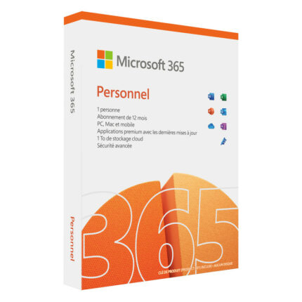 Microsoft 365 Personnel Esd 1an – 1 Utilisateur  Licence Digitale QQ2-00007 Tunisie