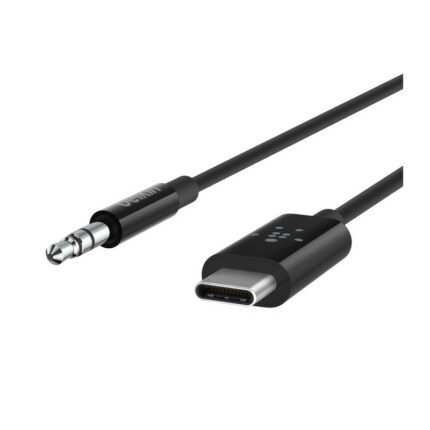 Adaptateur USB-C™ CONNECT™ audio + recharge Belkin – F7U081BTBLK Tunisie