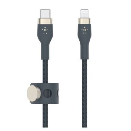 Cable De Charge Belkin Boost Charge PRO Flex USB-C Vers Lightning 2M – Bleu Tunisie