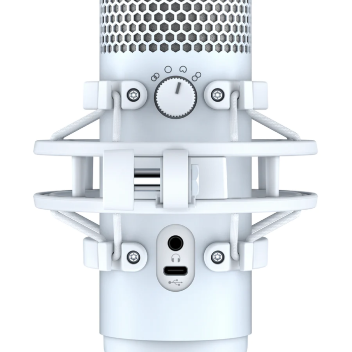 Microphone HyperX QuadCast S RGB – blanc – HMIQ1S-XX-RG/G Tunisie