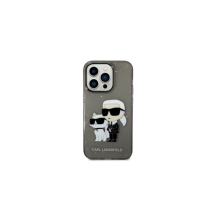 Etui Karl Lagerfeld Liquide Glitter Pour Iphone 14 Pro Max, Argent-09153 Tunisie