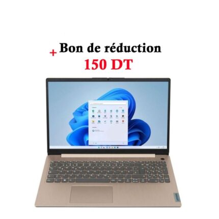 Pc Portable Lenovo IDEAPAD 3 15ALC6 AMD Ryzen 5 8Go 512Go SSD Sable – 82KU01DYFG Tunisie