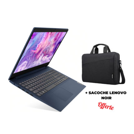 Pc Portable Lenovo IdeaPad 3 15ITL6 I3 11è Gén 4Go 256Go SSD – Bleu – 82H802LLFG Tunisie