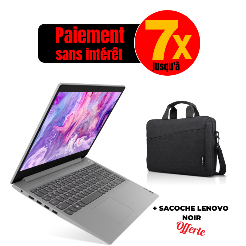 Pc Portable Lenovo Ideapad 3 15ITL6 i3 11è Gén 4Go 256Go SSD – 82H802LKFG Tunisie