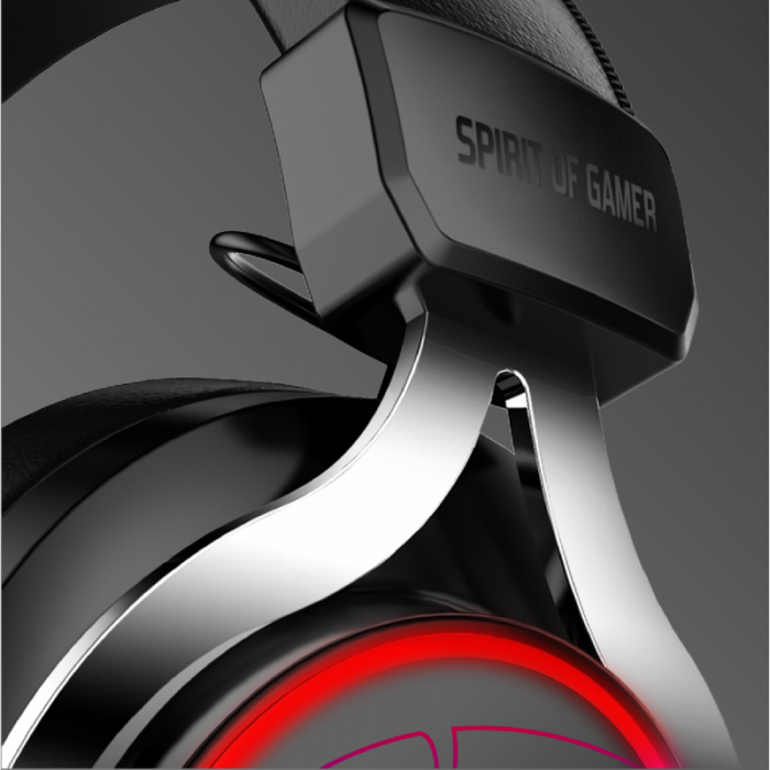 Casque Gaming Spirit Of Gamer Xpert H600 7.1 RGB – Noir – MIC-XH600 Tunisie