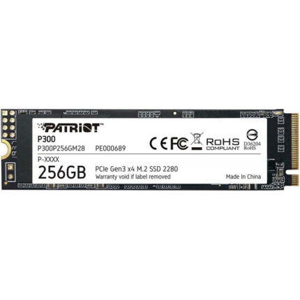 Patriot SSD P300 256gb  M.2 2280 – P300P256GM28 Tunisie