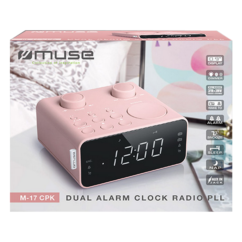 2Radio-Reveil-AMBER-DISPLAY-RUBBER-M-17CPK-best-buy-tunisie-prix-tunisie