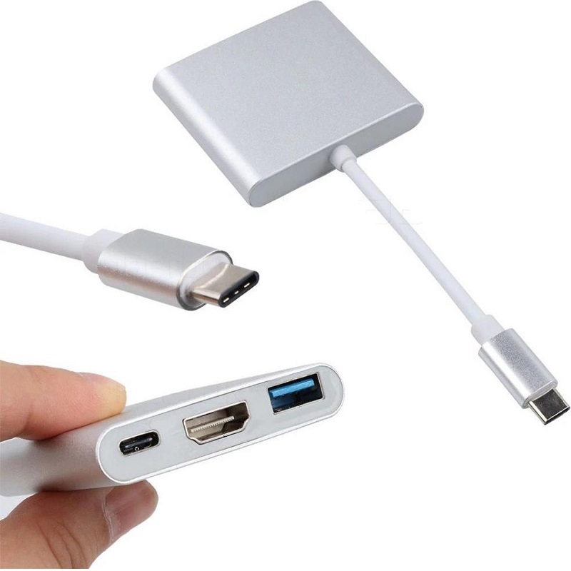 Adaptateur-3-en-1-USB-Type-C-Vers-HDMI-USB-3.0-USB-C-bestbuytunisie1