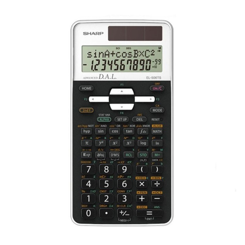 Calculatrice-Scientifique-en-Blister-Sharp-EL-506TS-WH-Noir-Blanc-bestbuytunisie.prixtunisie.best_