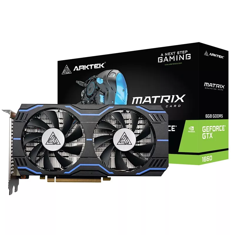 Carte-Graphique-Arktek-GeForce-GTX-1660-Ti-6GB-Dual-Fans