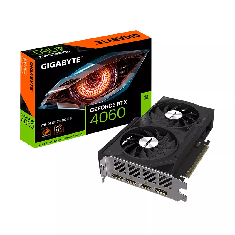 Carte-Graphique-Gigabyte-GeForce-RTX-4060-WINDFORCE-OC-8G