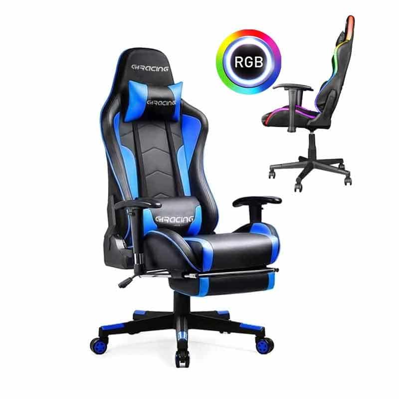 Chaise-Gaming-Blue-RGB-bestbuy-tunisie-prix-tunisie