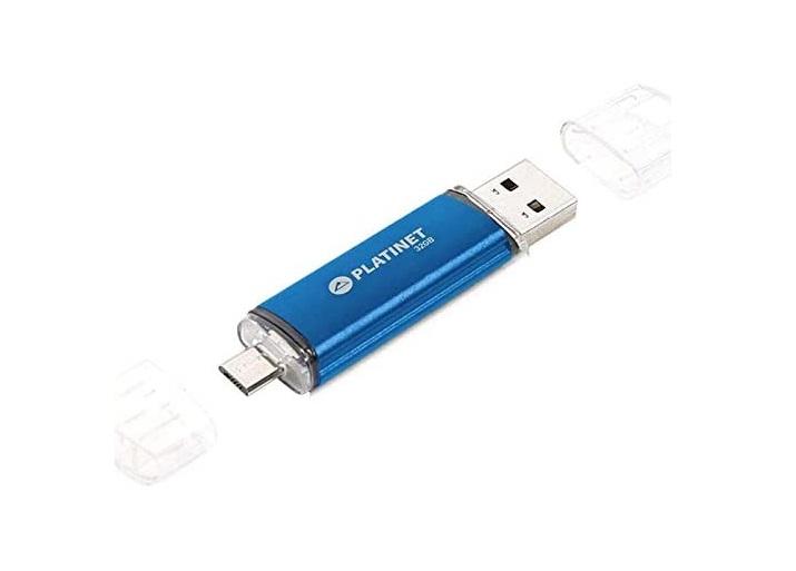 Cle-USB-Platinet-32-Go-2in1-USB-2.0-Micro-USB-Plug-OTG-Bleu-PMFA32BL-Best-buy-tunisie-prix-tunisie