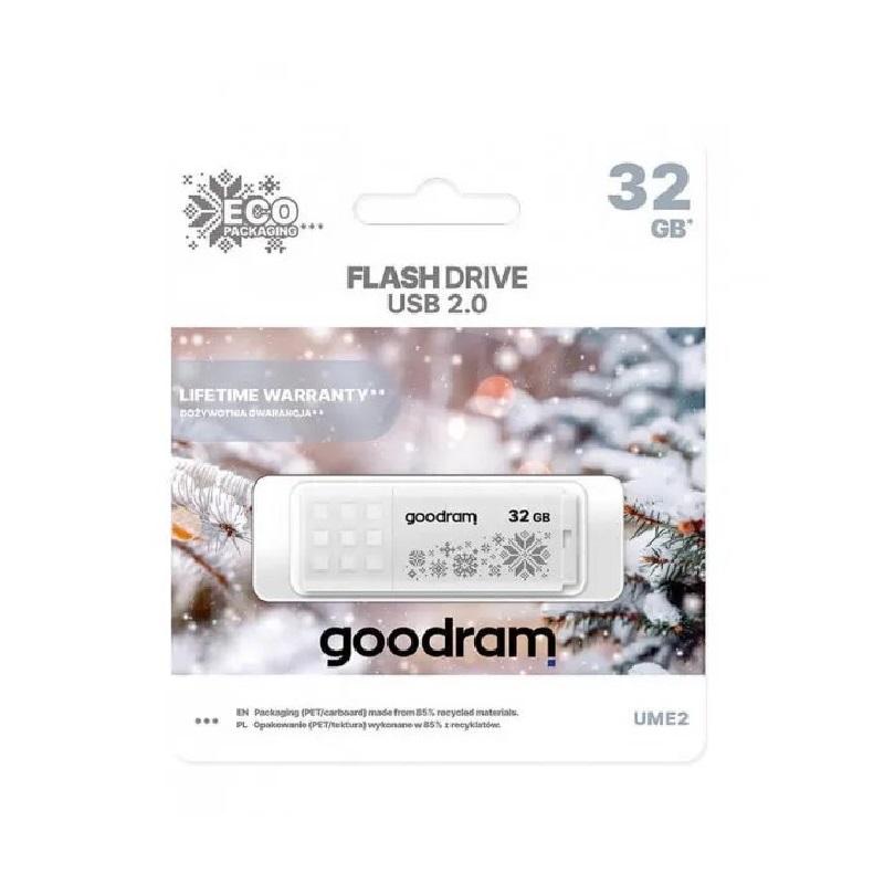 Cle-Usb-Goodram-UME2-32Go-2.0-White-Winter-2