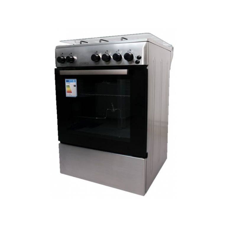 Cuisinière 4 Feux Arthur Martin 60 cm AME60IX Avec Four Électrique Inox