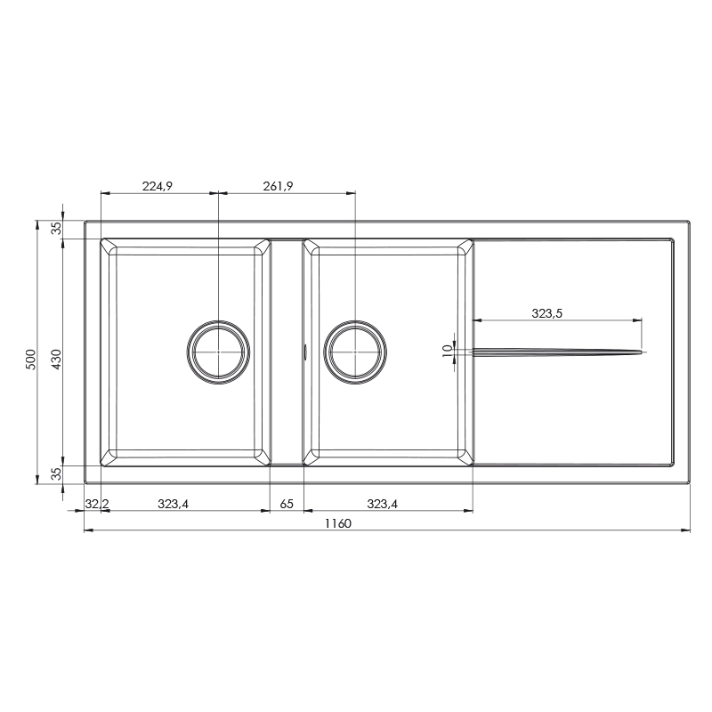 Evier-Graniteck-Focus-FILO.116A-Grege-bestbuytunisie.prixtunisie.best2_-1