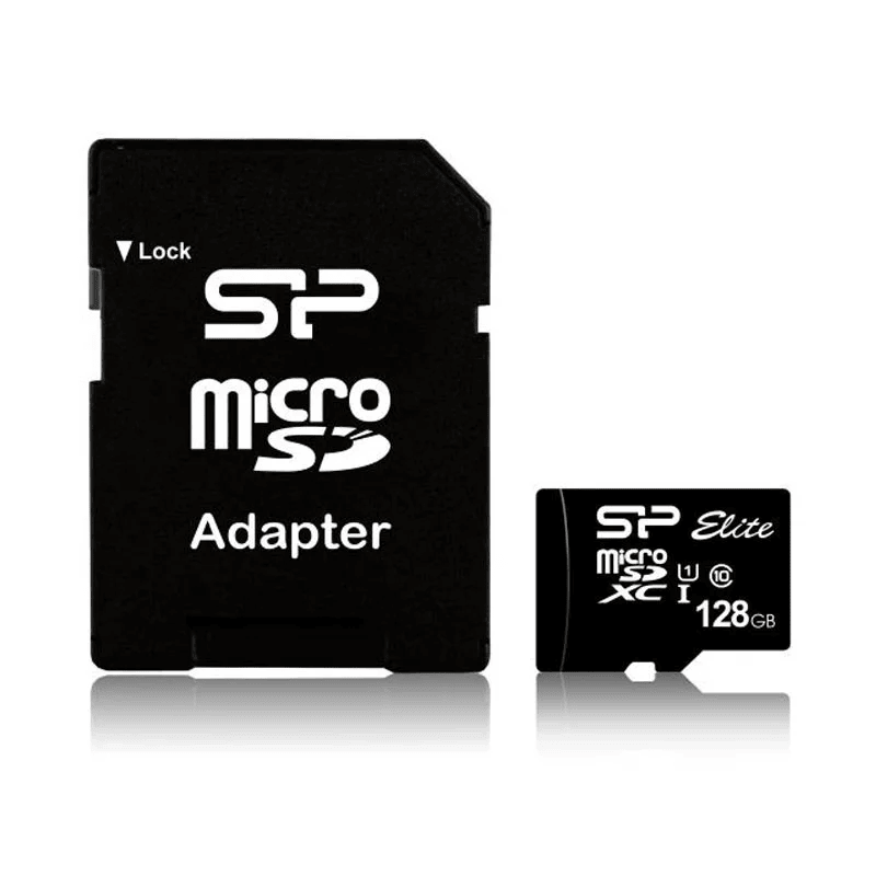 MEMOIRE-MICRO-SDHC-128-GB-ADAPTATEUR-SILICON-POWER-CLASS10