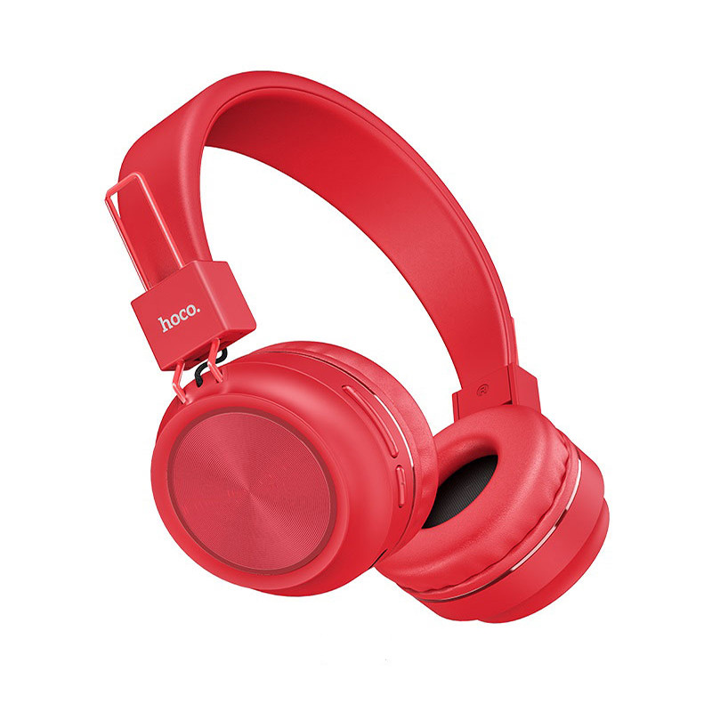 Micro-Casque-Bluetooth-Hoco-W25-Rouge-Best-buy-tunisie-prix-tunisie