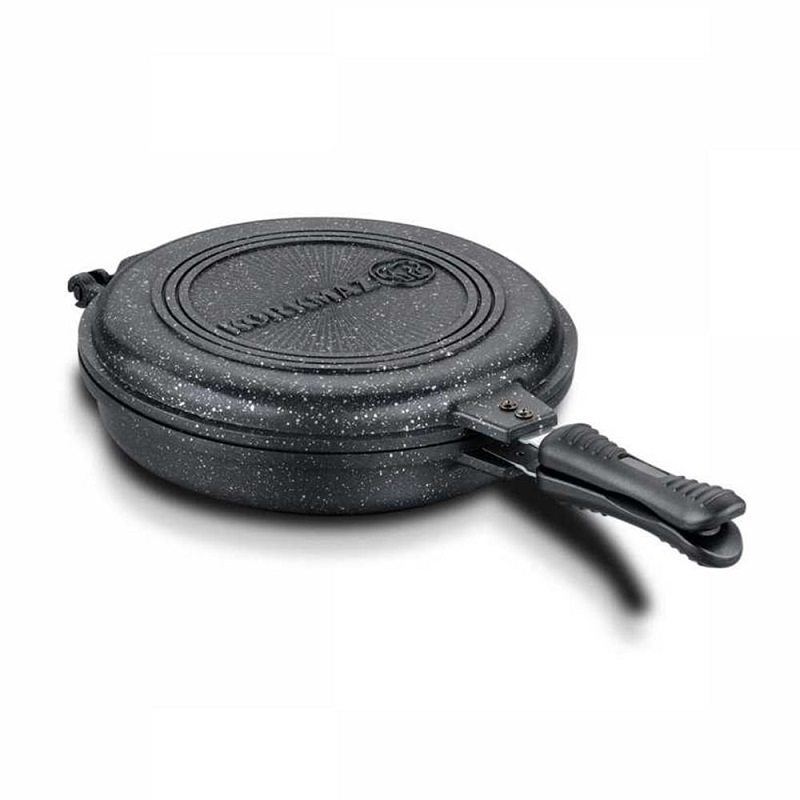 Poele-Grill-Ronde-Korkmaz-Duplo-A1427-28-cm-avec-Couvercle-Noir-bestbuytunisie.prixtunisie.best_-1