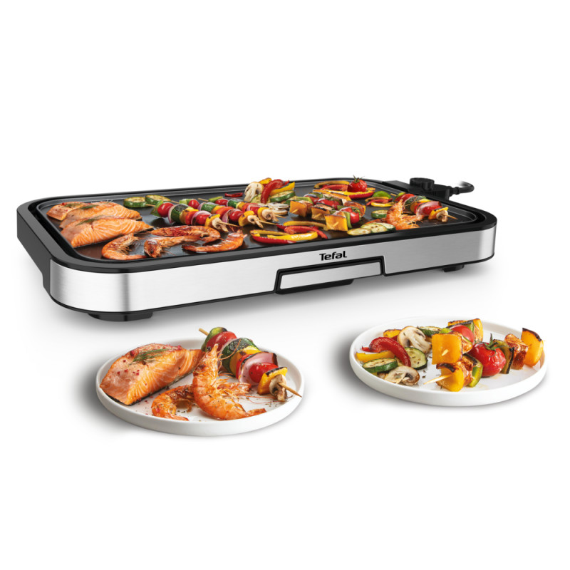 Raclette-Tefal-Giant-Plancha-XL-CB631D10-2300-W-Inox-bestbuytunisie.prixtunisie.best_